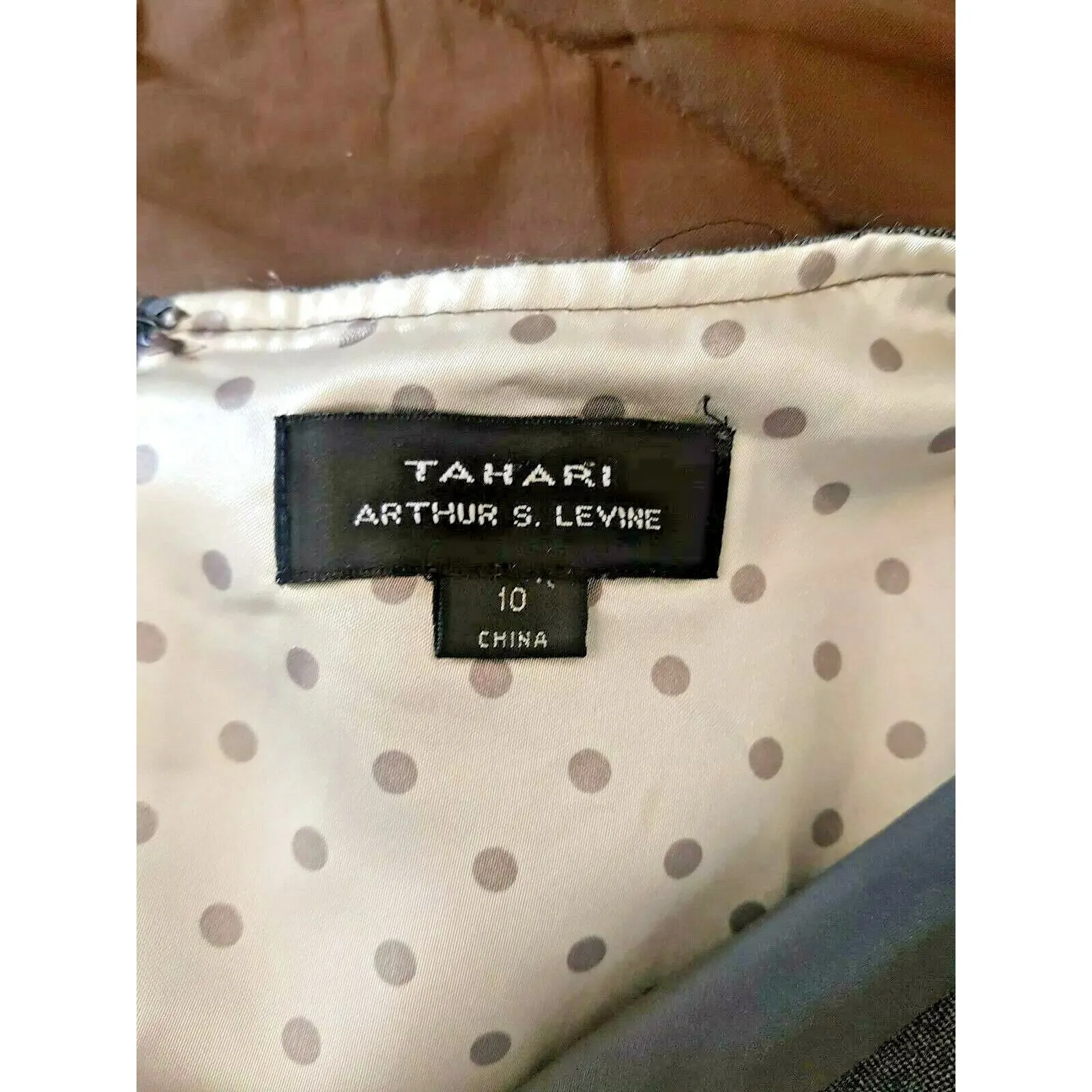 Tahari Arthur S Levine Womens Dress Size 10 Old Money Office Siren Work Wear - Image 7