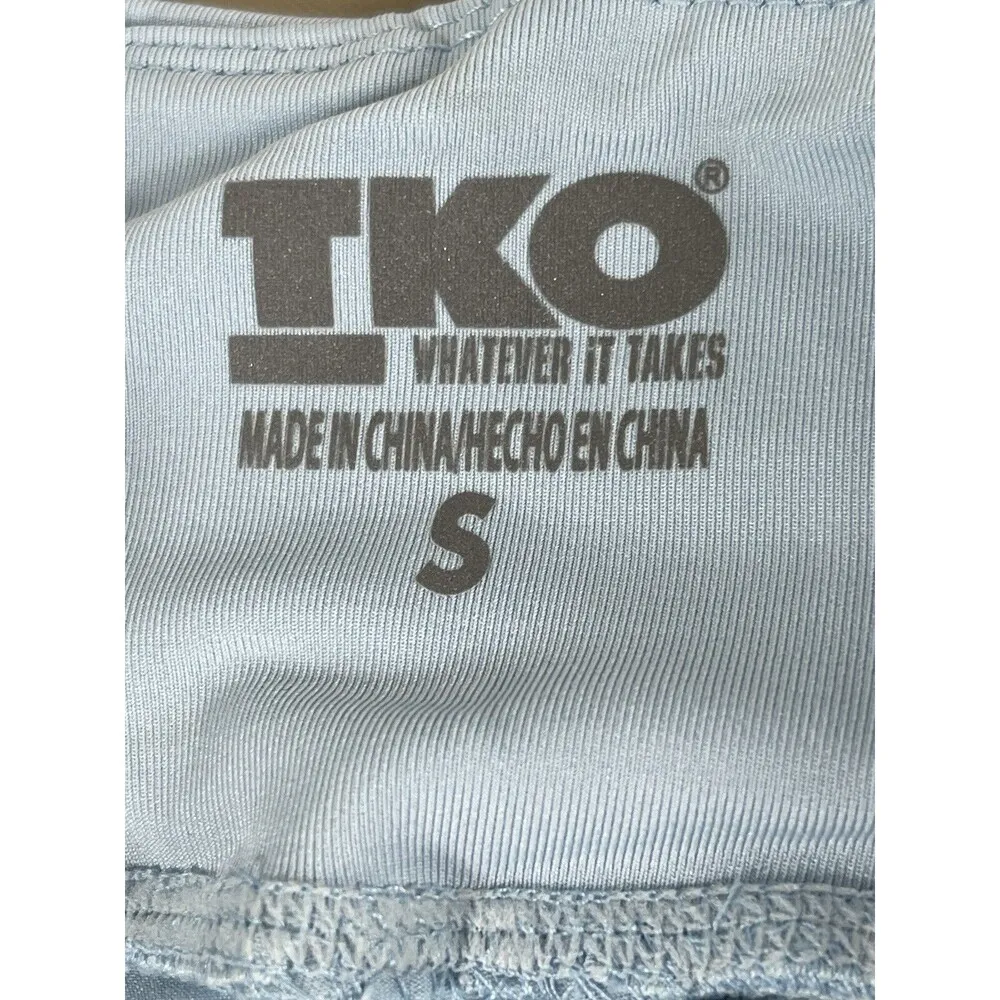 TKO Light Blue Compression X Dry Bike Riding Shorts NWT S - Image 10