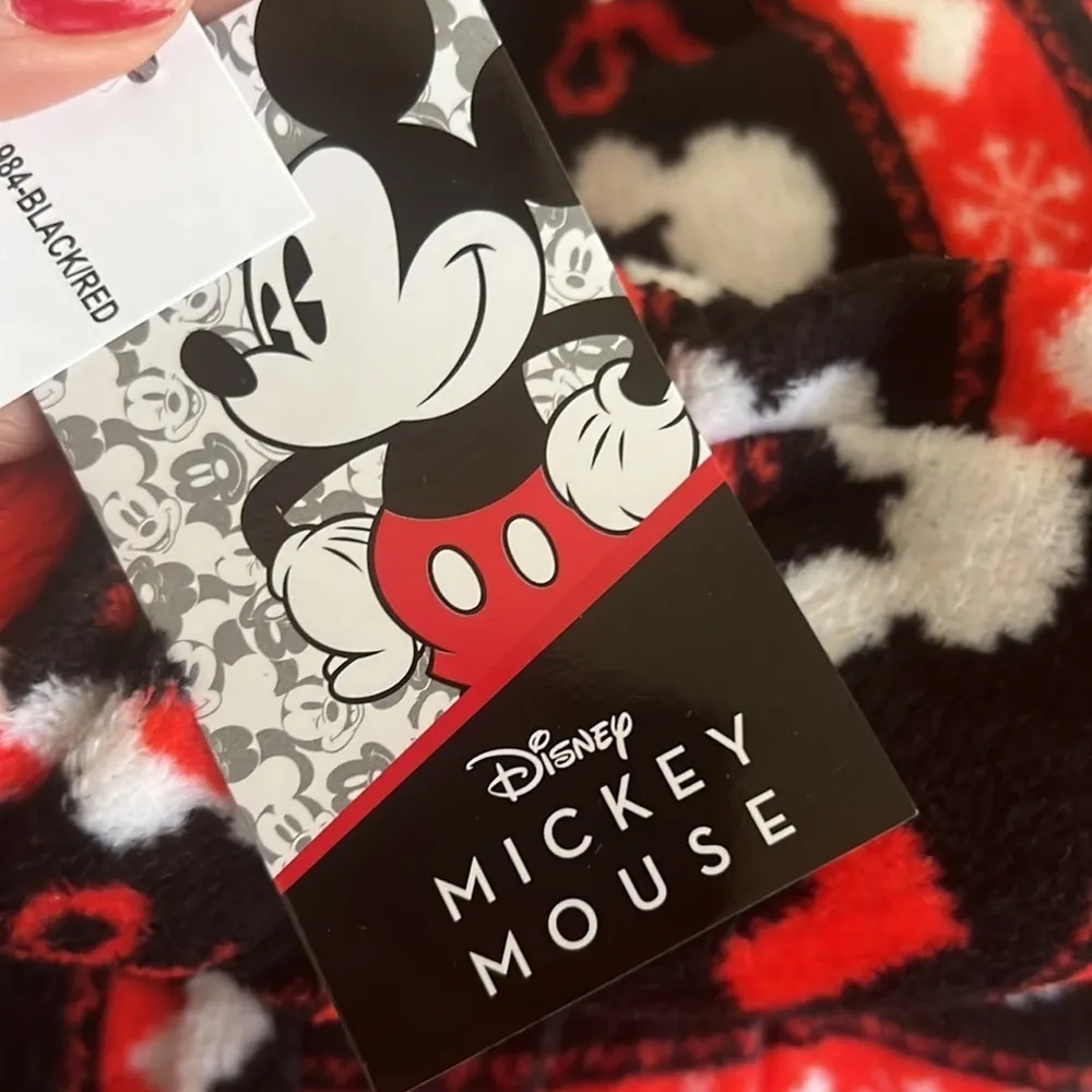 Disney Pajama Pants Mickey and Minnie Mouse Size XL - Image 4