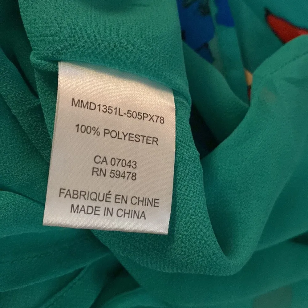 Belle Veré Off of Shoulders Wrap Maxi Floral Dress S - Image 12