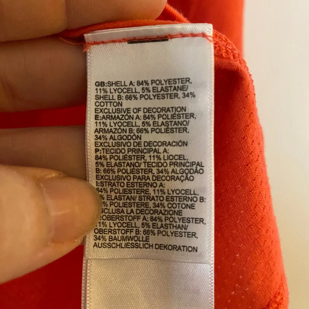 The North Face Workout Novelty Long-Sleeve Top, Coral, Women's Medium - Image 6