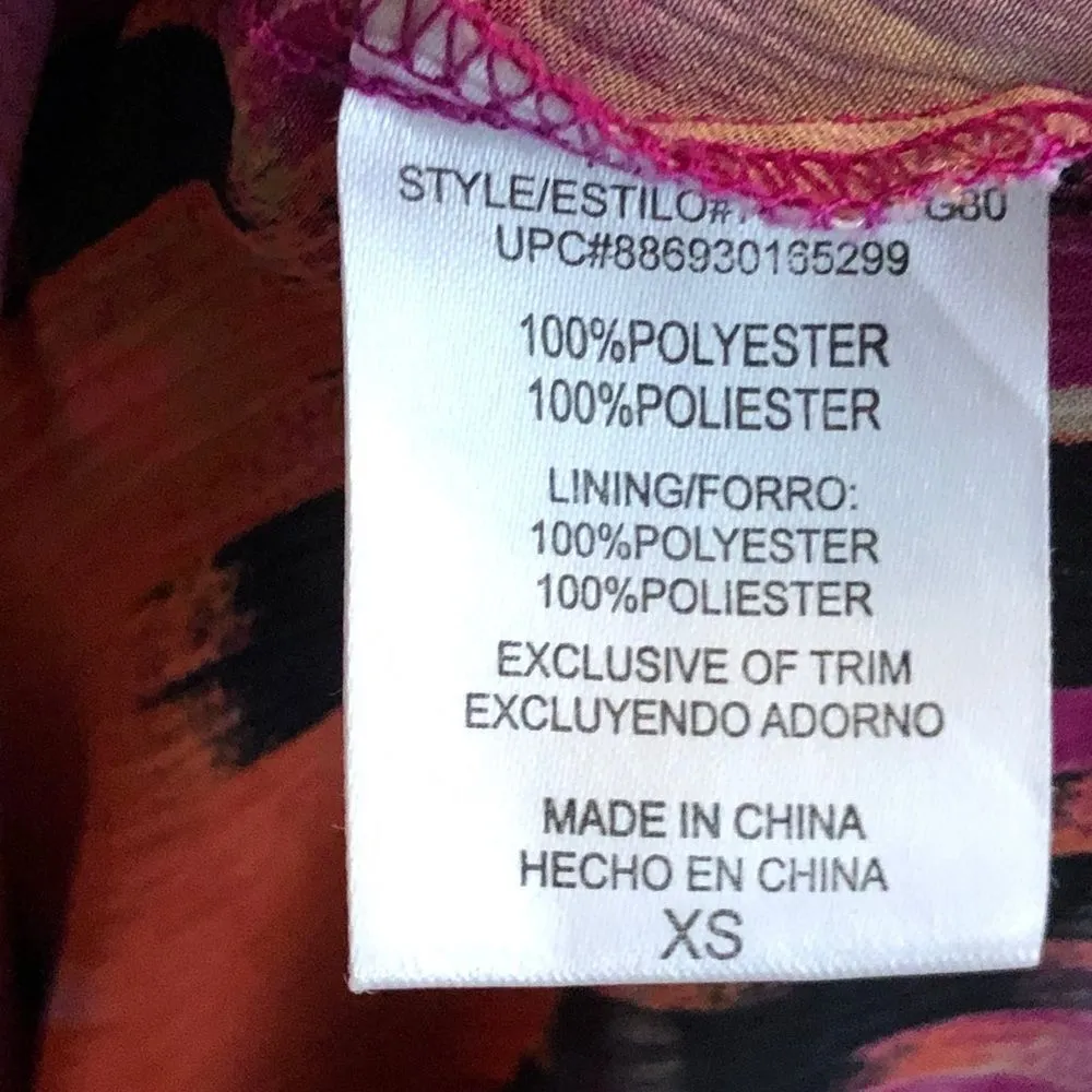 Heart Soul Cold Shoulder Top Purple Size XS - Image 6