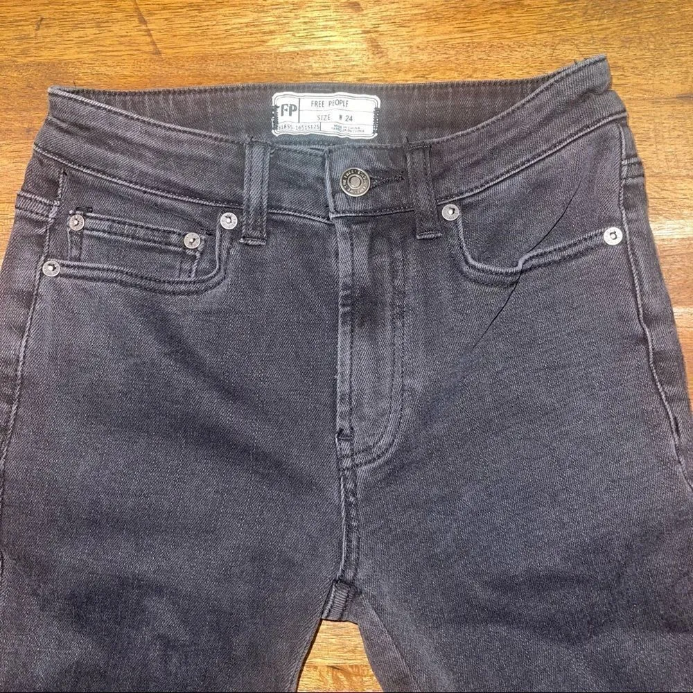 Free People Cutwork Jeans    - Image 4