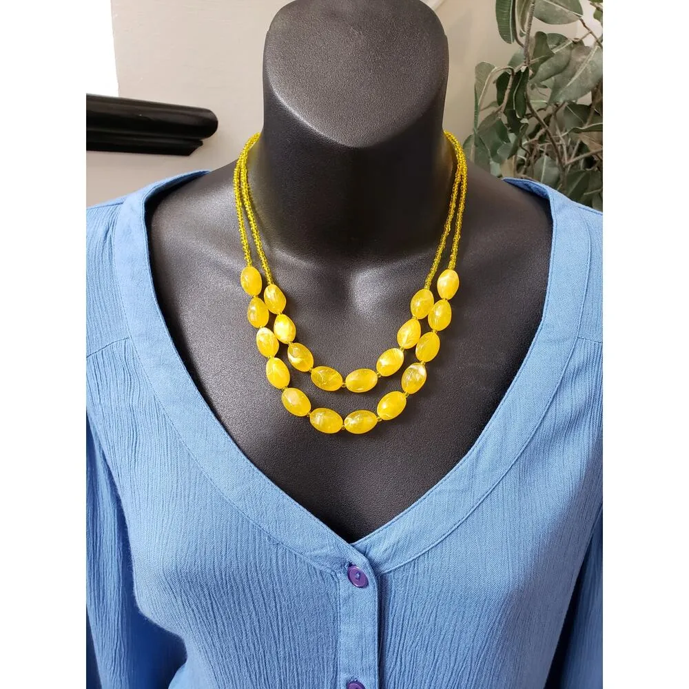 Woman Within Maxi Dress Womens 22W Blue Floral Rayon Long Sleeve Boho Style - Image 3