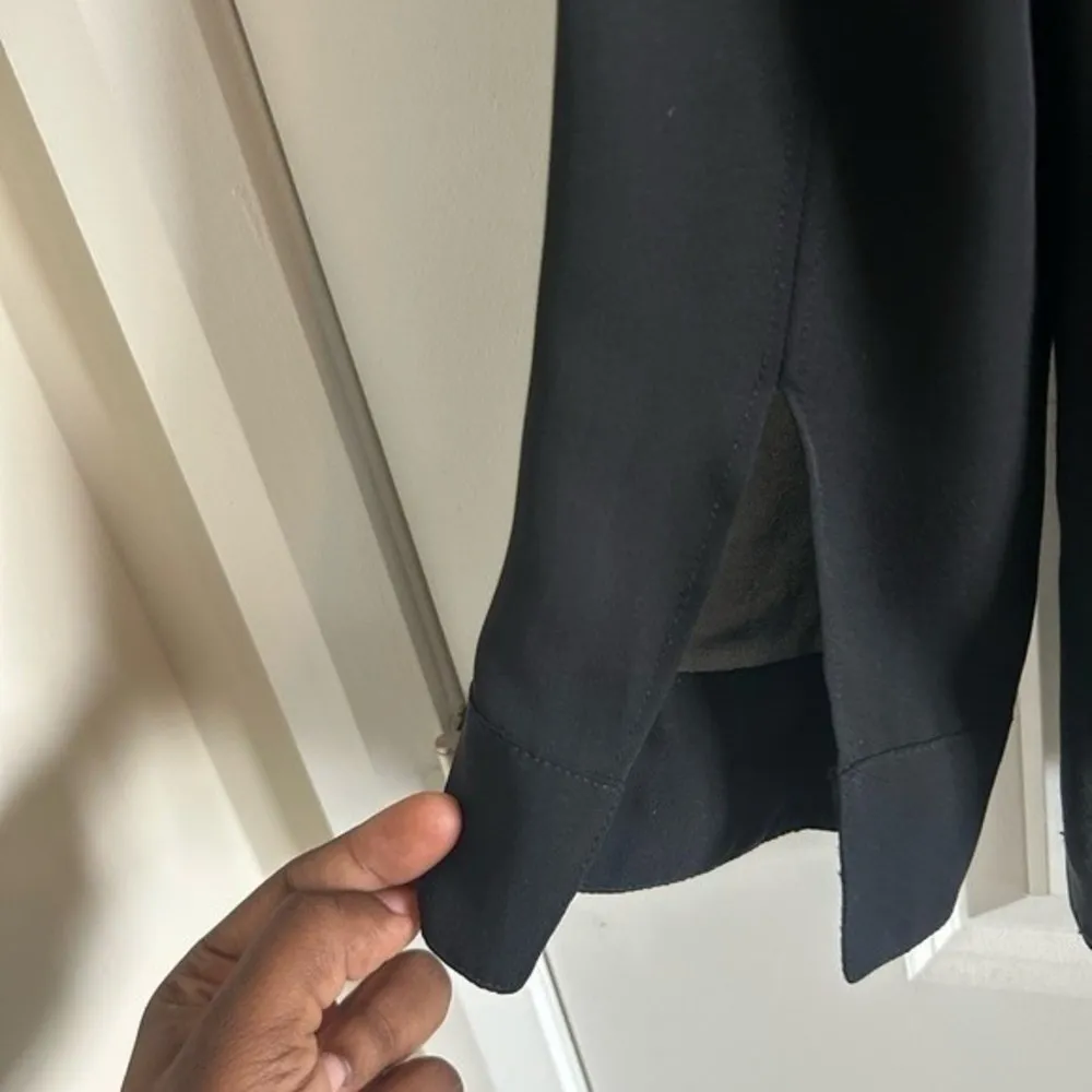 ELIZABETH & James Belinda Silk Black Blouse - Image 5