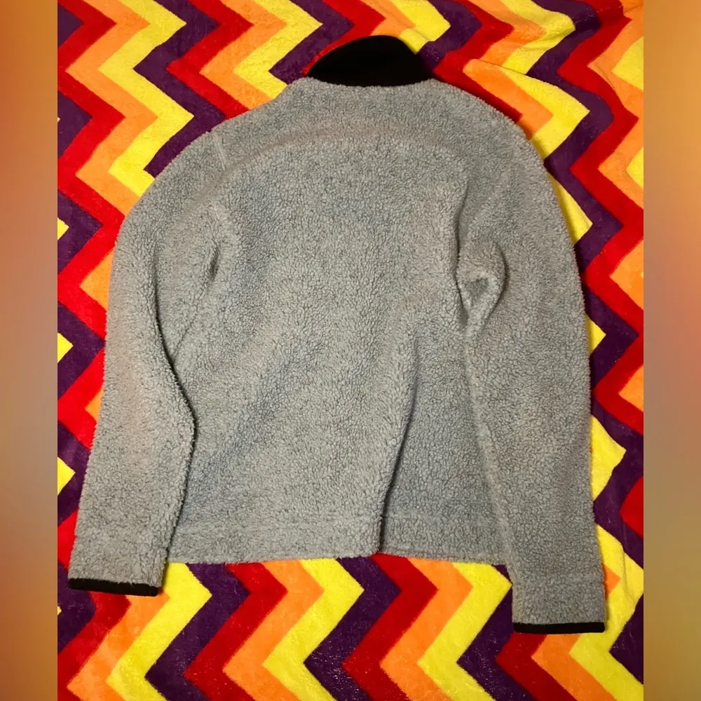 Ll Bean Sherpa fleece cardigan - Image 3