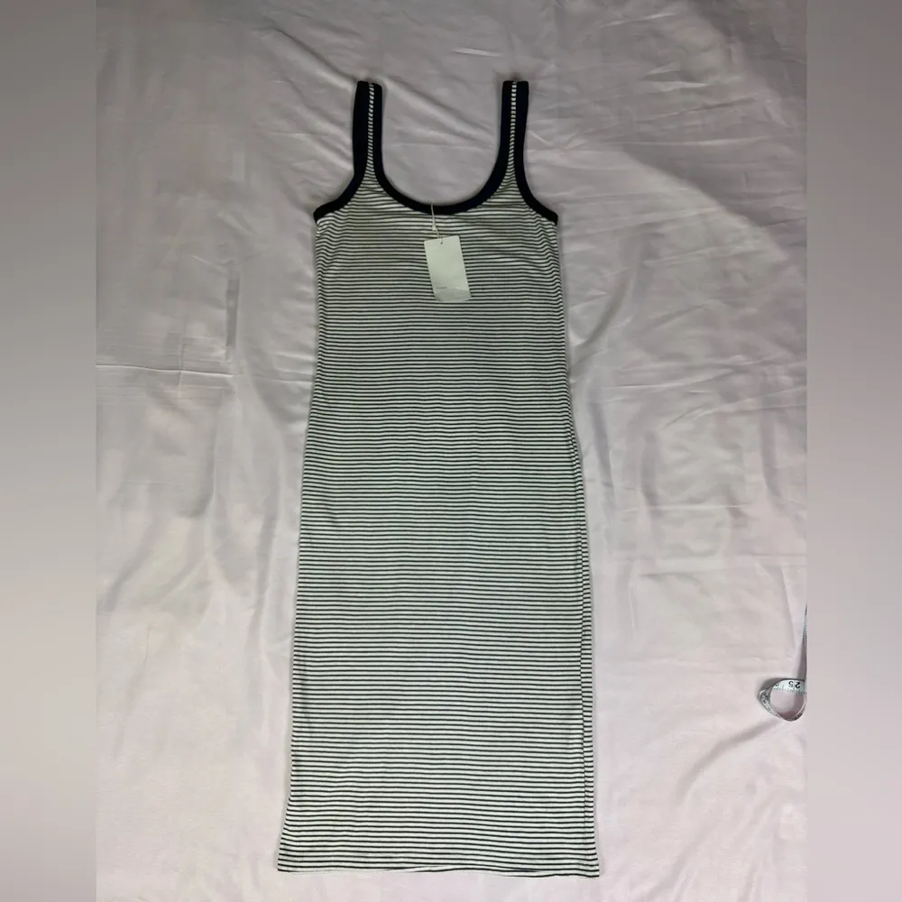 Zara Blue and White Striped Tank - Image 6