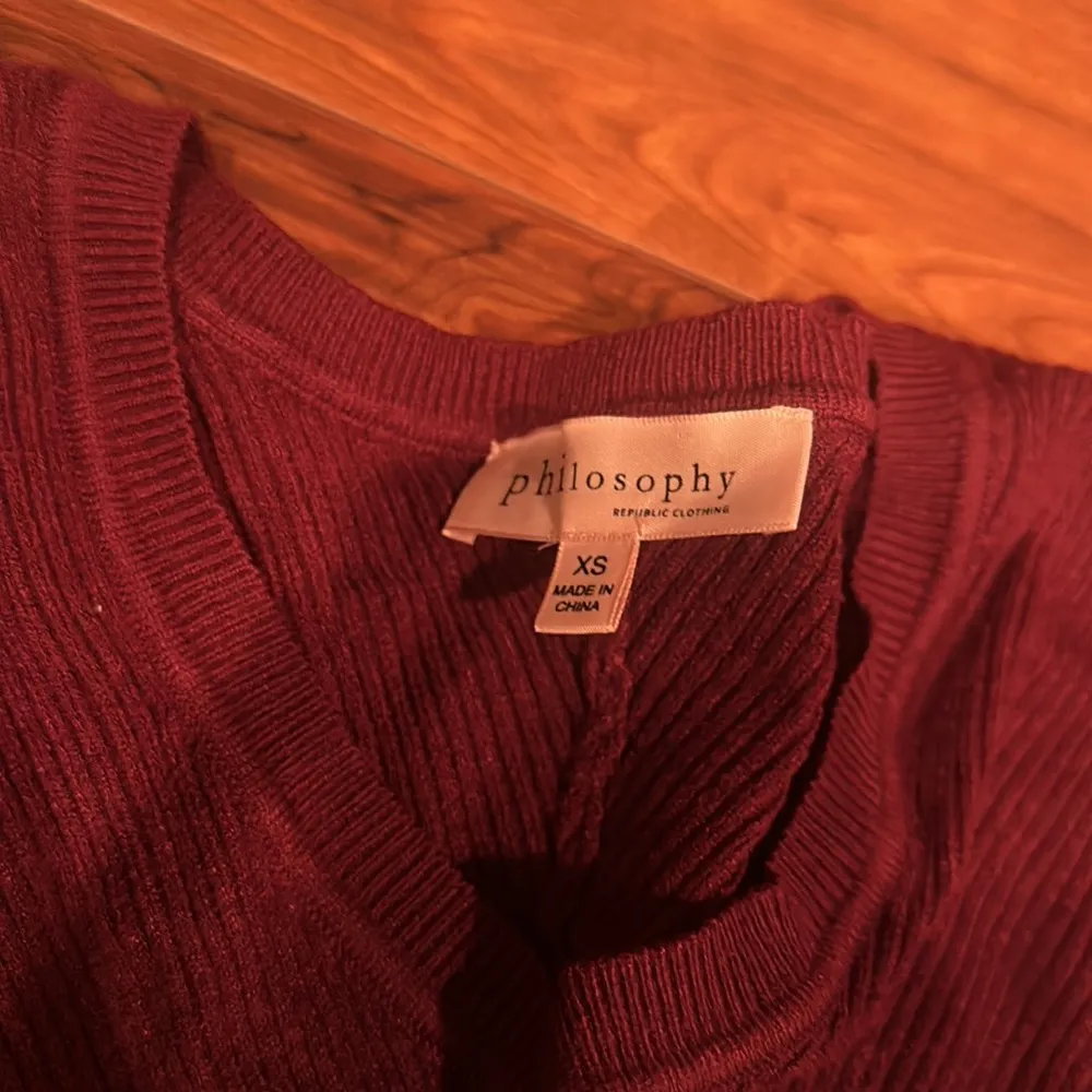 Burgundy Sweater - Image 2