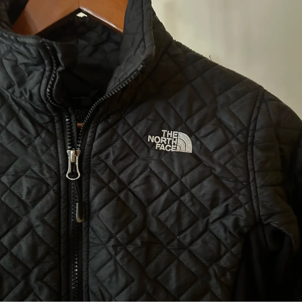 The North‎ Face Quilted Puffer Jacket Winter Full Zip Black Size XS - Image 2