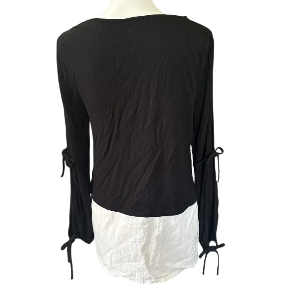 Seven 7 Black and White Women's Top - Image 2