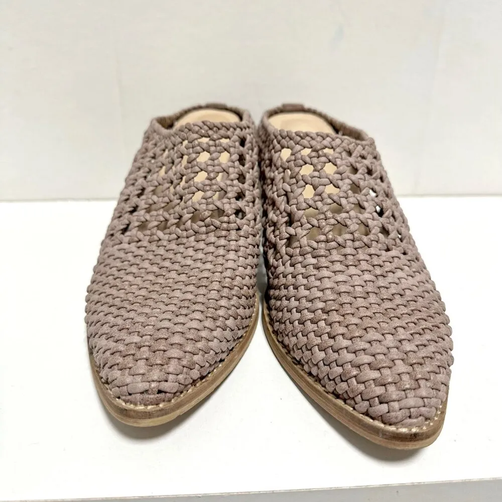 Mi.iM Woven Mule Brown Size 10 - Image 3