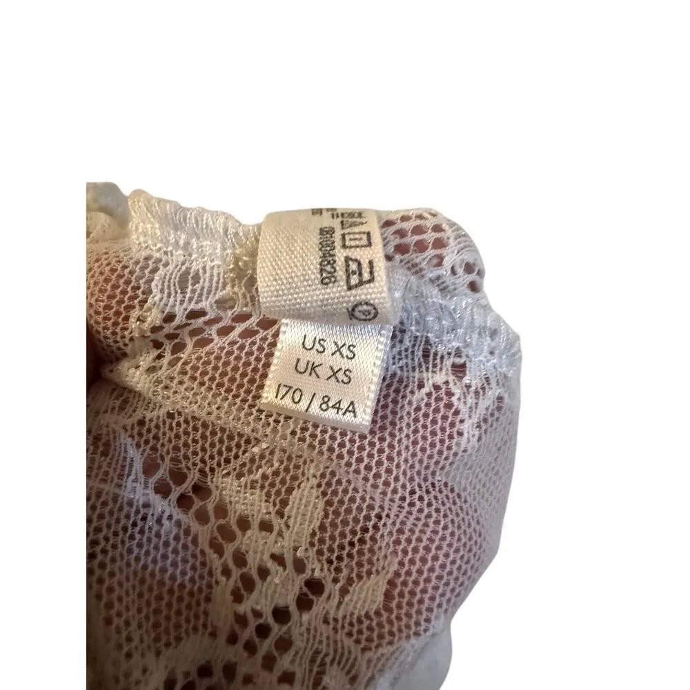 Free People Next to You Sheer Lace Maxi Dress – Ivory Romantic Boho Style, XS - Image 7