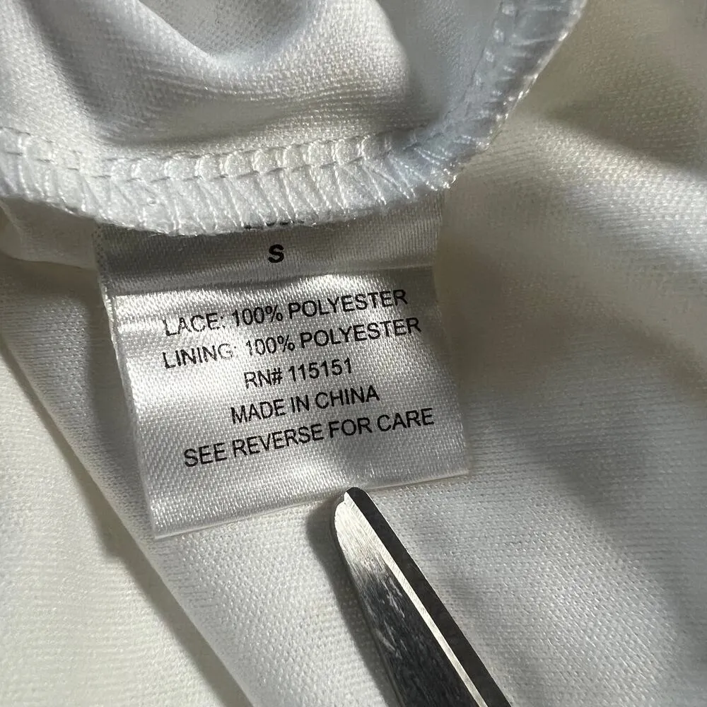 Romeo & Juliet Couture Sleeveless Lace Dress Size Small NEW Festival Bridal - Image 6