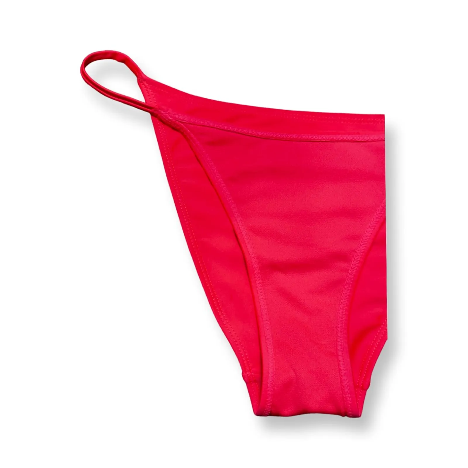 La La Swim Bikini Bottoms Swimwear Stretchable Brazilian Cut Pink Women's M NWOT Size M - Image 2