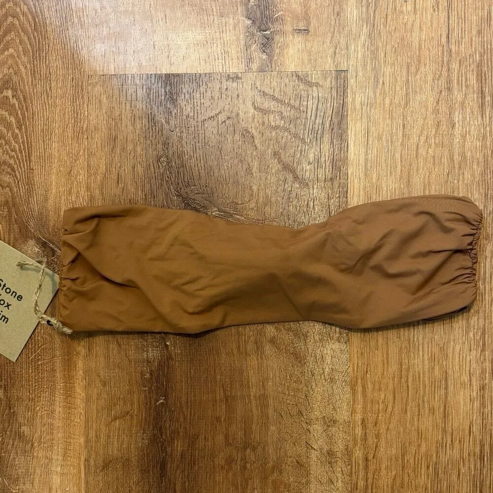 NWT Stone Fox Swim Rawhide Lele Bikini Top Size Medium - Image 5