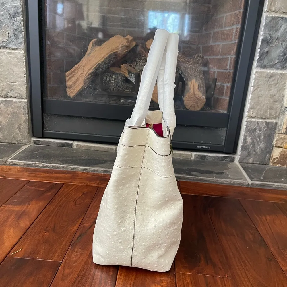 Kate Spade Charm City Ostrich Bag NWT - Image 6