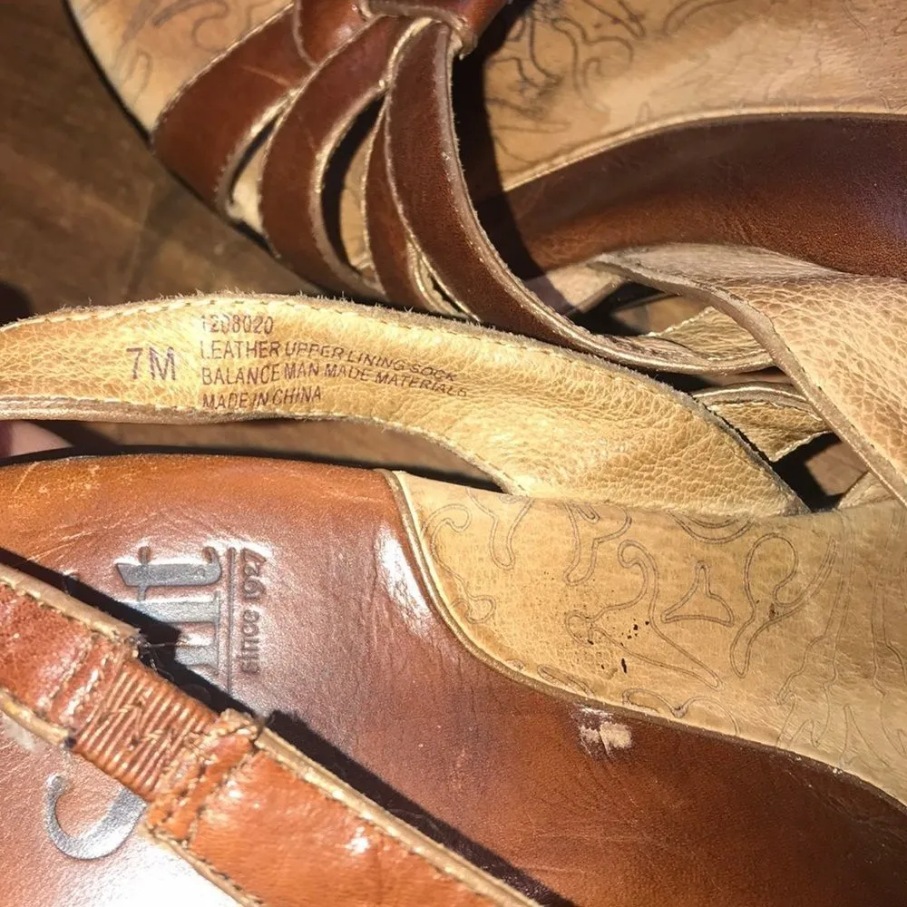 Sofft Leather Heels‎ Brown Size 7 - Image 7