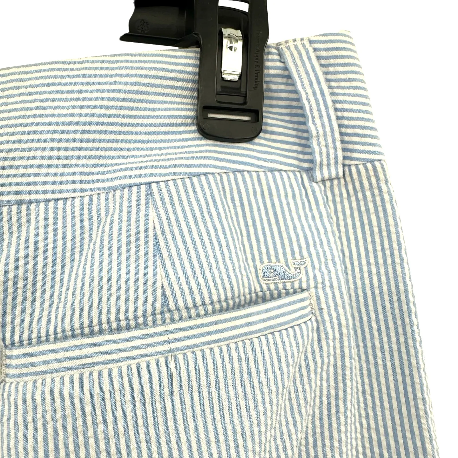 Vineyard Vines Size 4 Mini‎ Skirt Blue White Pinstripe Nautical Boating Golf - Image 3