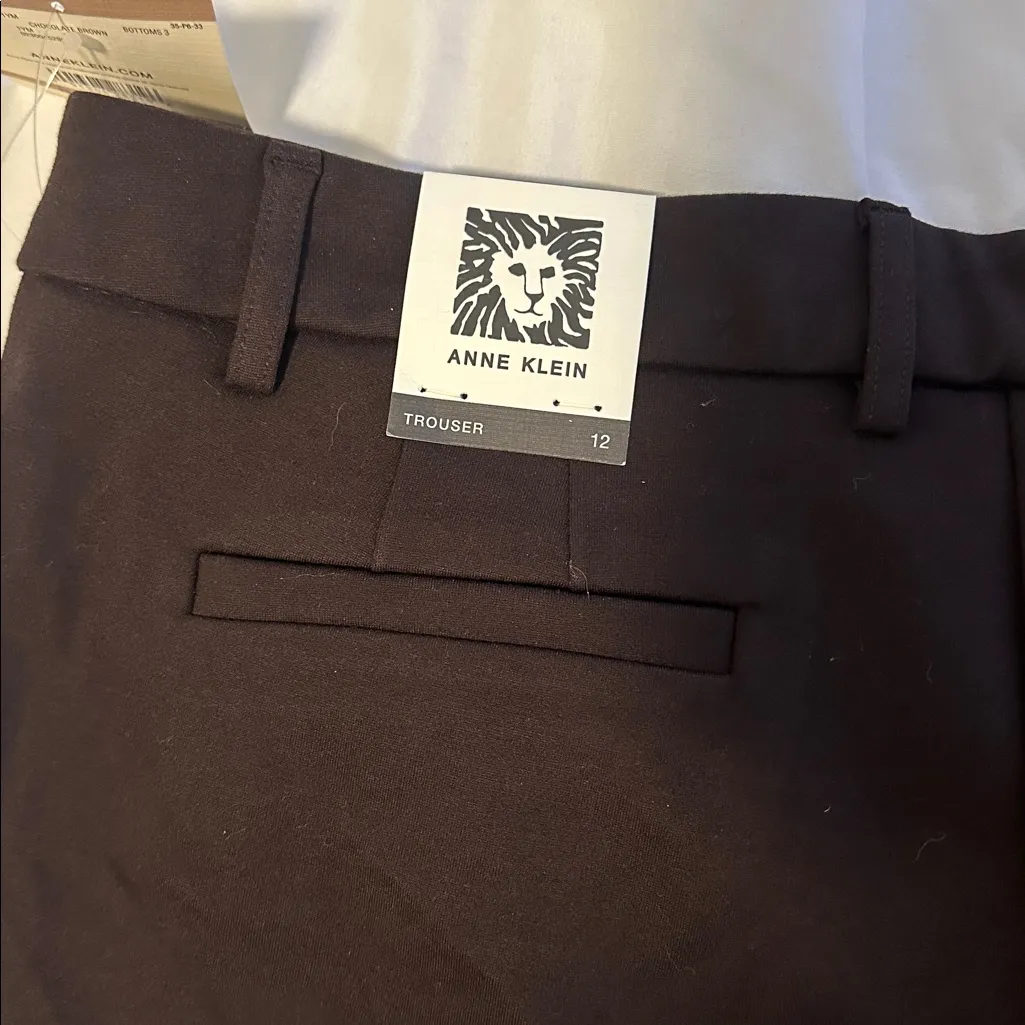 Anne Klein Brown Women’s Trousers - Image 4