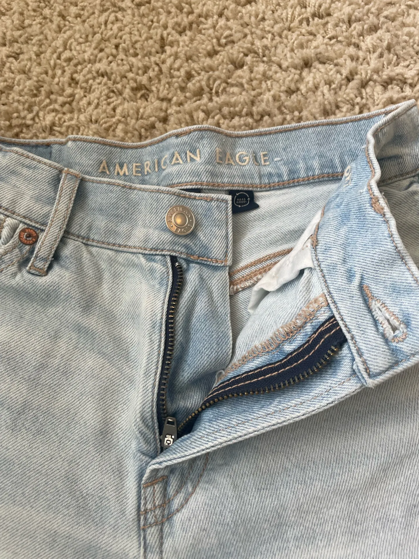 American Eagle Jean Shorts Denim - Image 4
