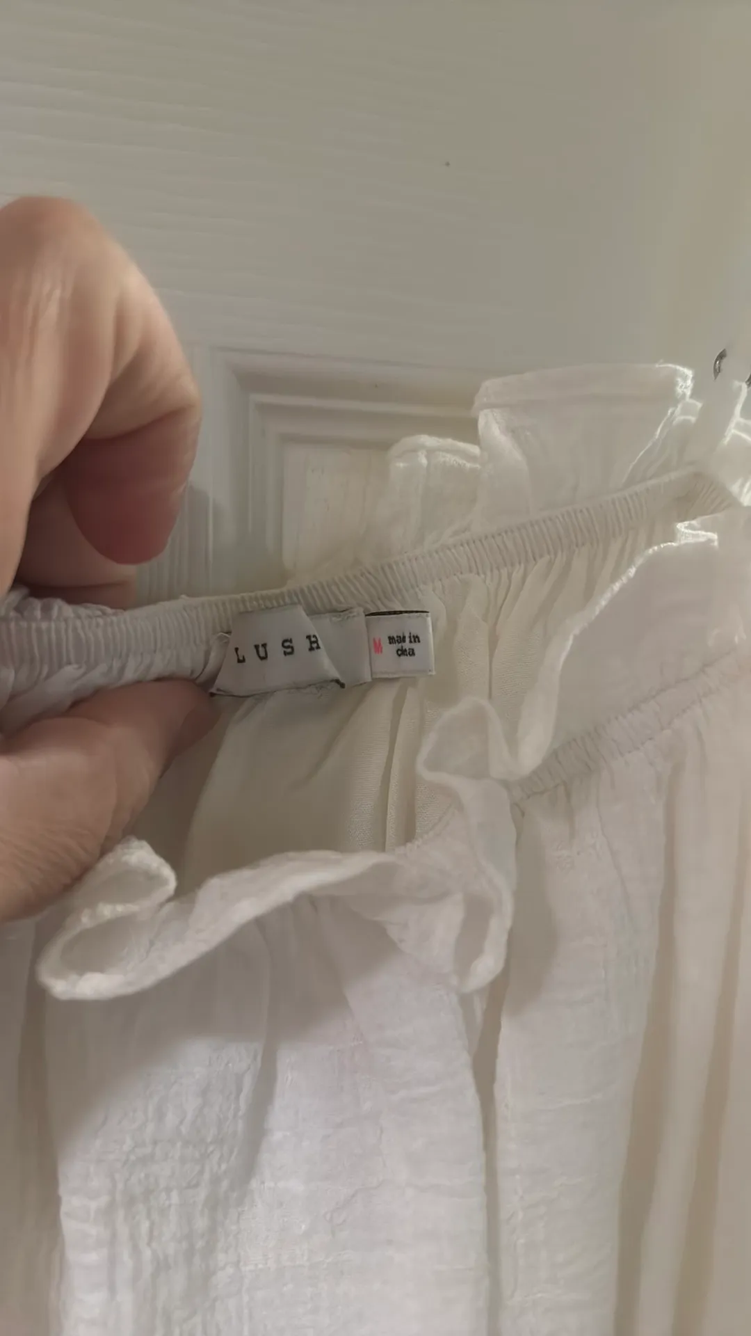 Lush Clothing Dress Mini White - Image 4