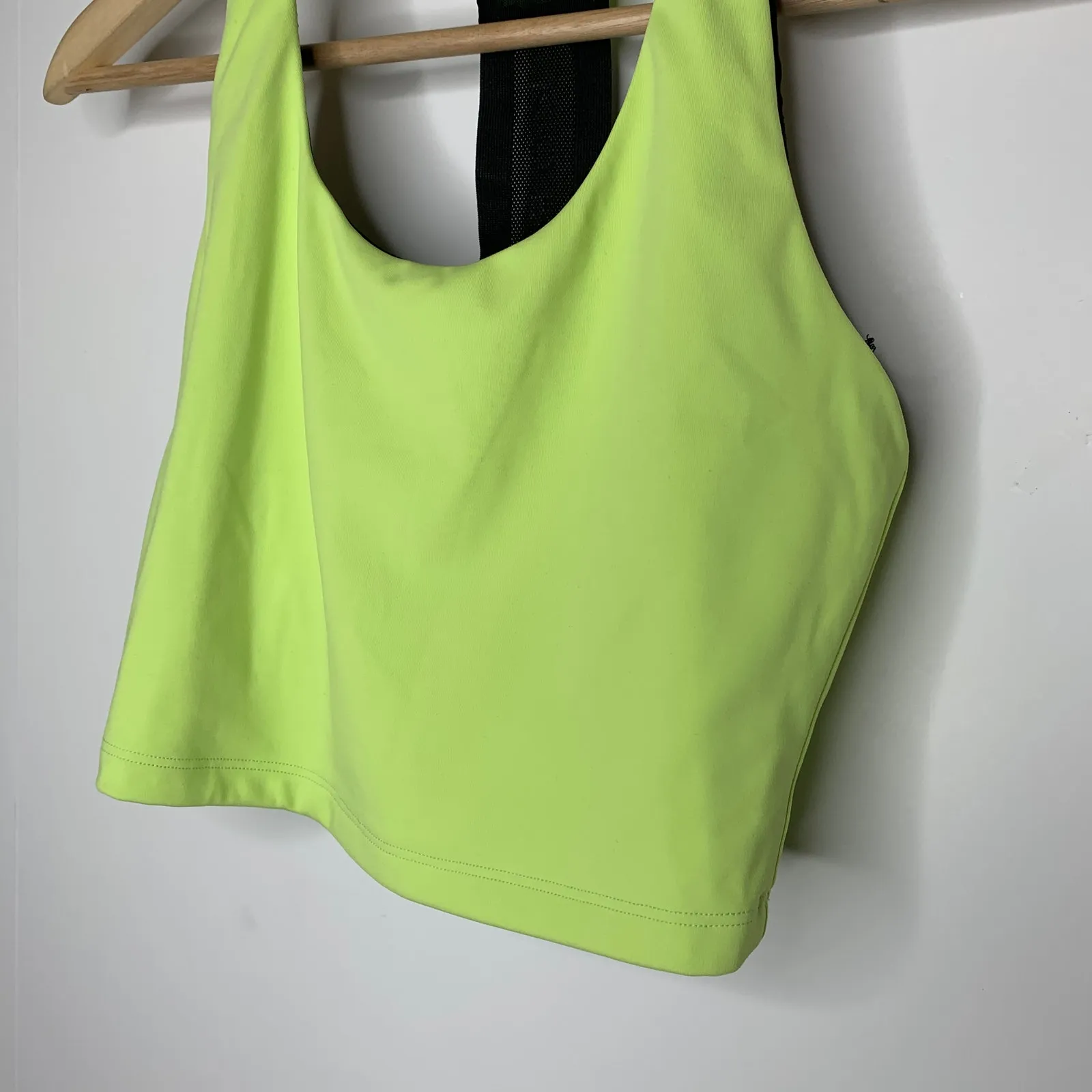 Koral Dakota Lime Blackout Sports Bra Womens Citrina Small - Image 4
