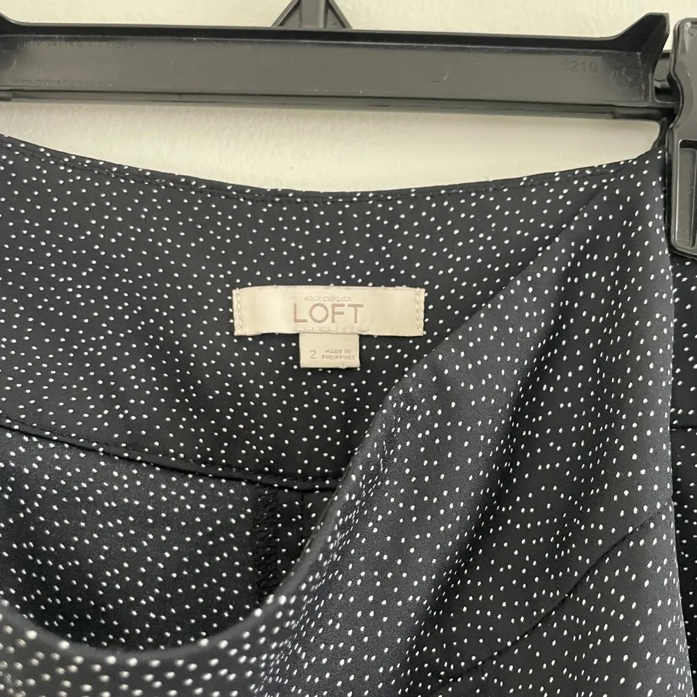 Black Flow Shorts with Pockets and White Polka Dots - Image 4