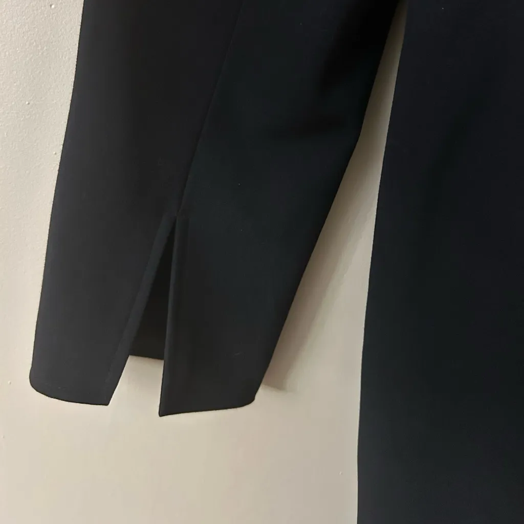 Apostrophe Long Black Blazer | Light Jacket - Image 7