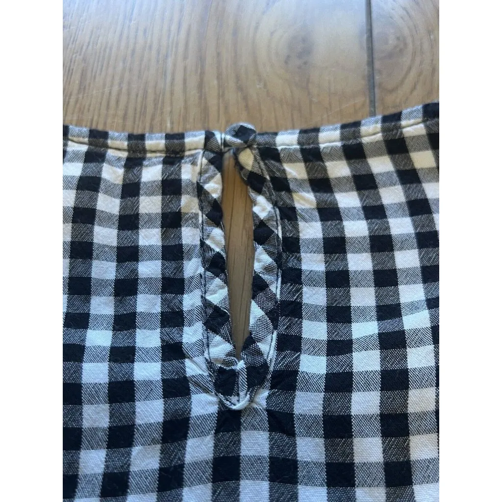 Daniel Rainn Floral Tunic Blouse Size‎ PM Preppy Boho Peasant Professional - Image 8