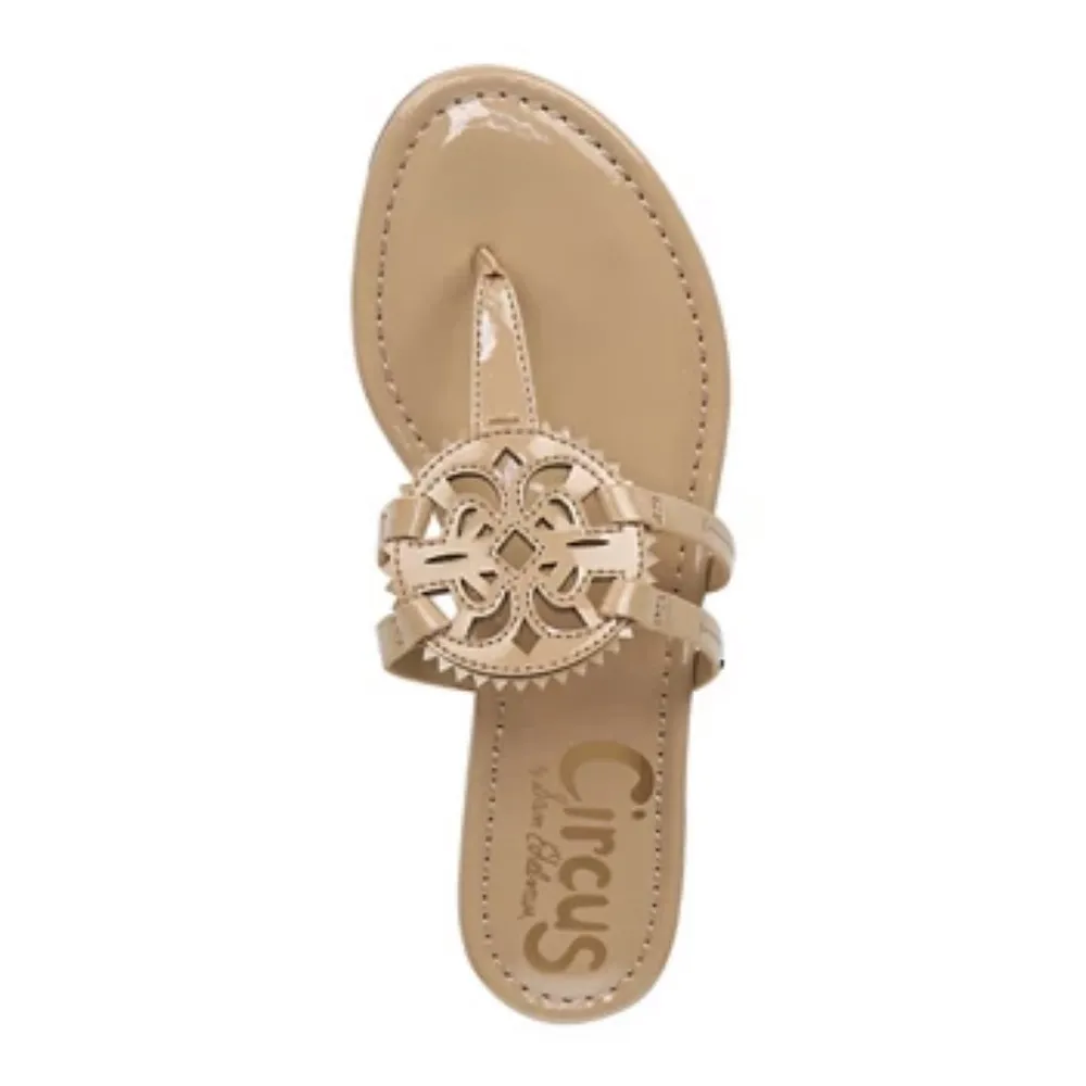 NEW Sam Edelman Cherry Patent Leather Sandal - Image 2