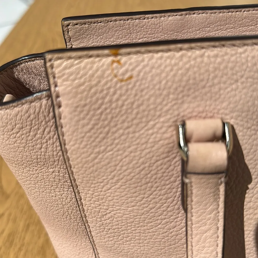 Kate Spade Medium Jackson Satchel Pink Warm Vellum Purse - Image 4