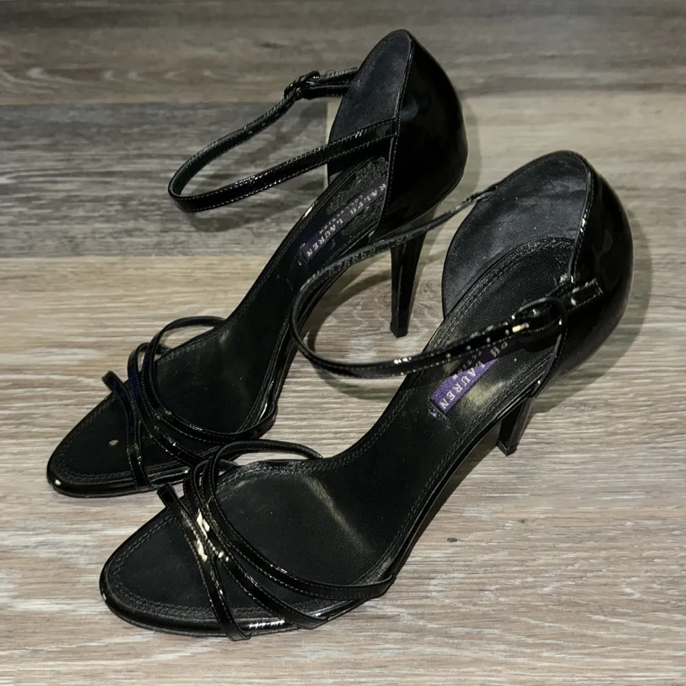 Ralph Lauren Purple Label Black Heels - Image 2