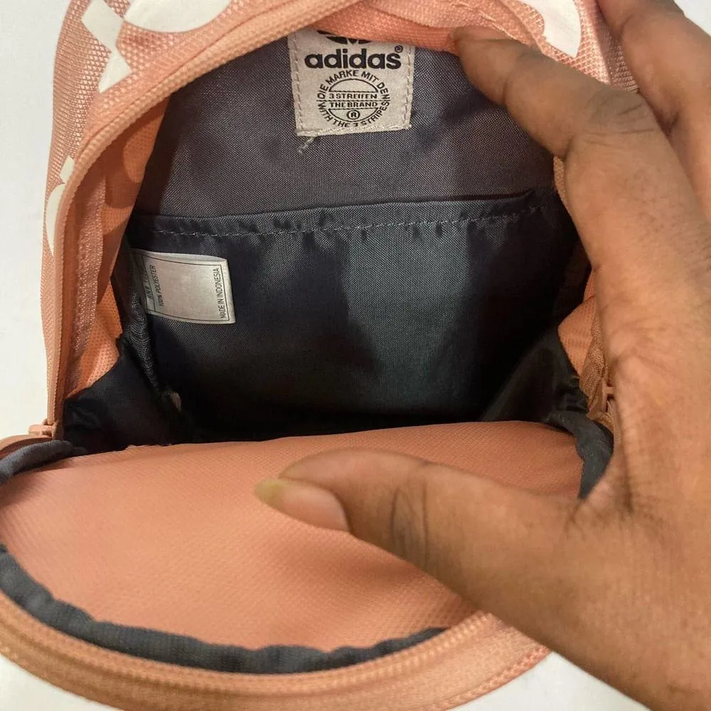 Adidas Pink Mini Backpack - Image 4