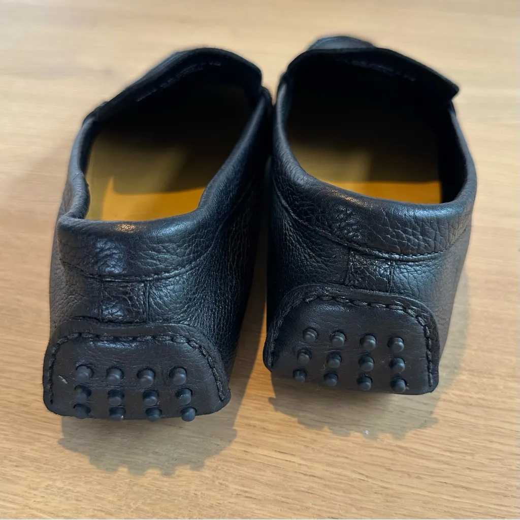 Cole Haan Grant Canoe Penny Loafer Men 12 M Black Leather Moc Driving Shoe - Image 3