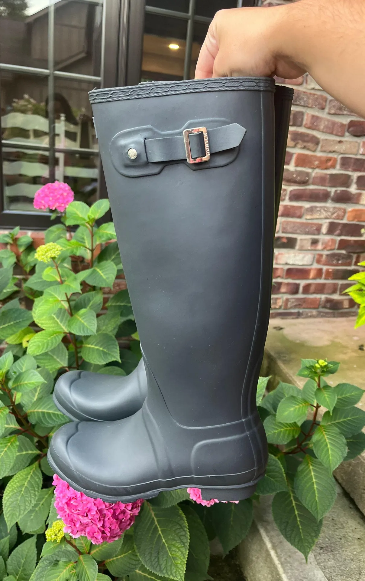 Hunter black Boots - Image 2