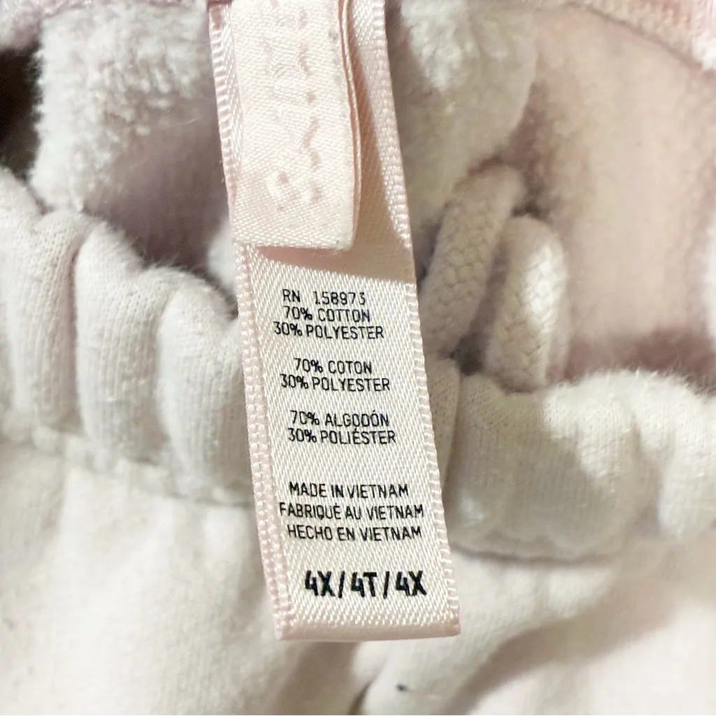 SKIMS  Plus Size Pink Fleece Lined Pull On Sweatpants Size 4X - Image 3