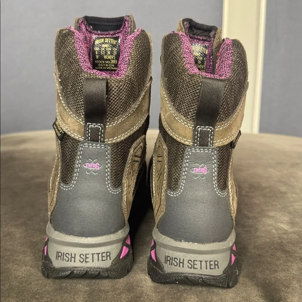 Women's Irish Setter Ravine BOA Insulated Hunting Hiking Boots Size 6 NEW Gray - Image 5