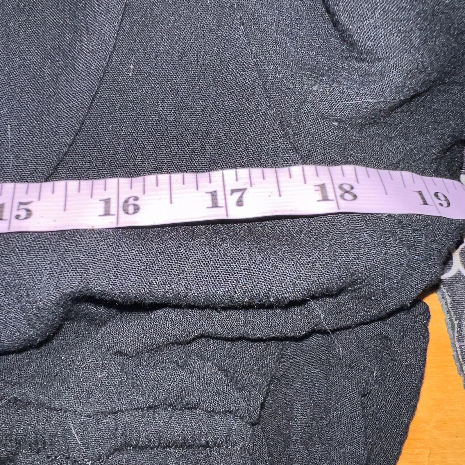 Ambiance Top Womens XS Flared Sleeve Cropped Witchy Goth Boho Dark Fairy Y2K Black - Image 11