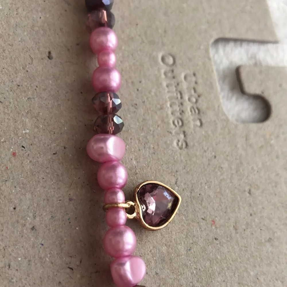 New  Cher Pearl Gem Heart necklace, choker - Image 3