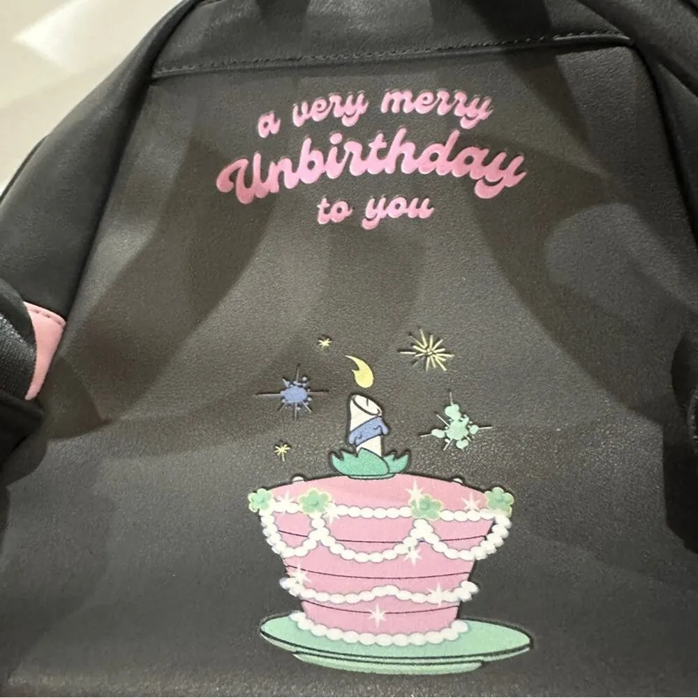 Loungefly Disney Alice in Wonderland A Very Merry Birthday To You Mini Backpack - Image 7