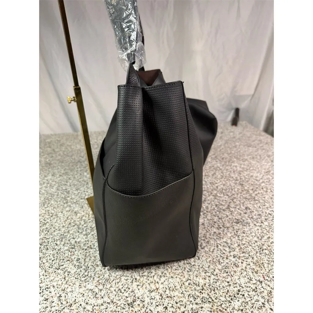 Anthropologie Women's Black Leather Hobo Shoulder Bag - Image 5