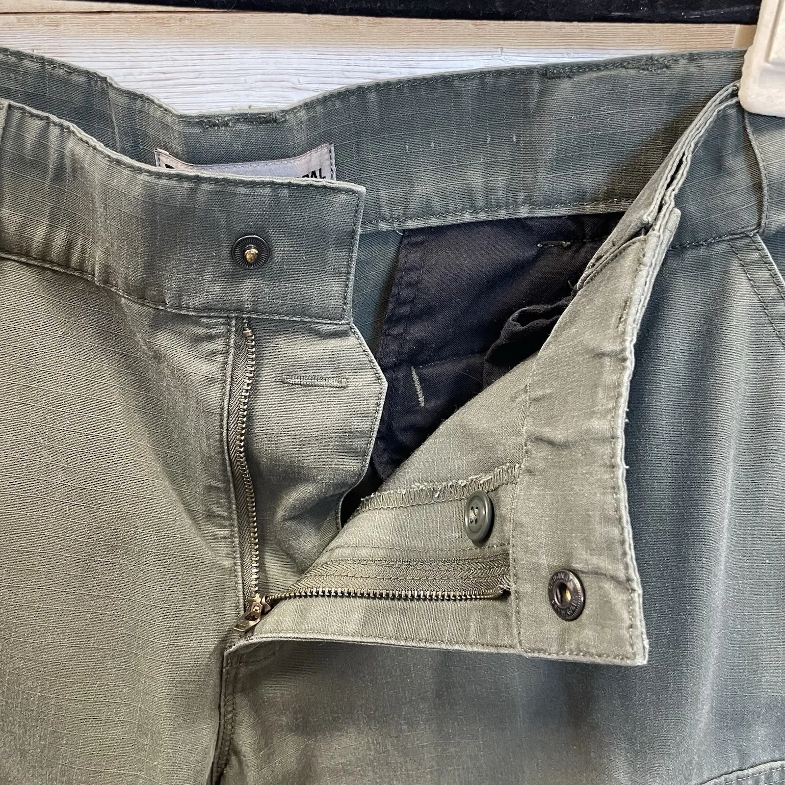 5.11 Tactical Womens 14 Pants Green Cargo Military Law Enforcement Pockets - Image 2