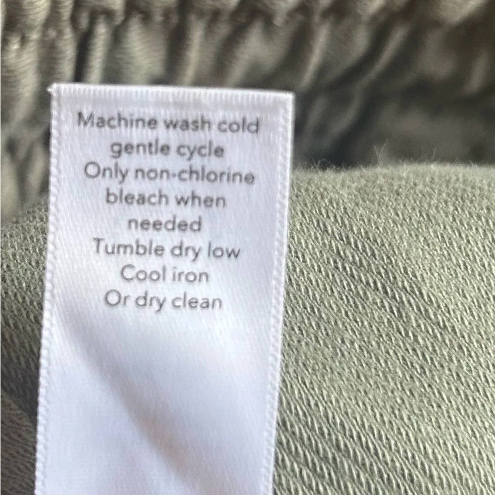 ATHLETA Farallon Printed Laurel Olive Joggers Size 4 - Image 11