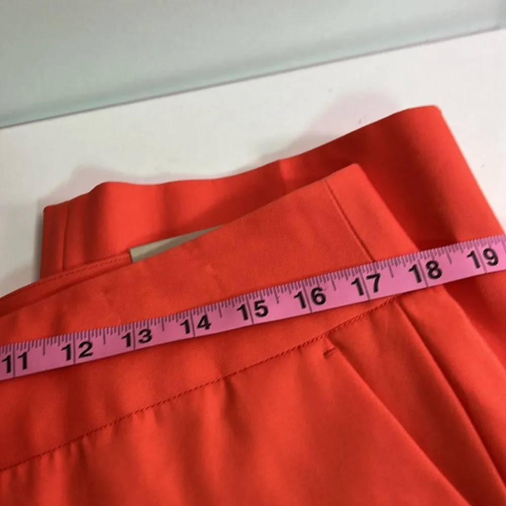 Women’s Laura Ashley Bright Coral Crop Pants size 12‎ - Image 8