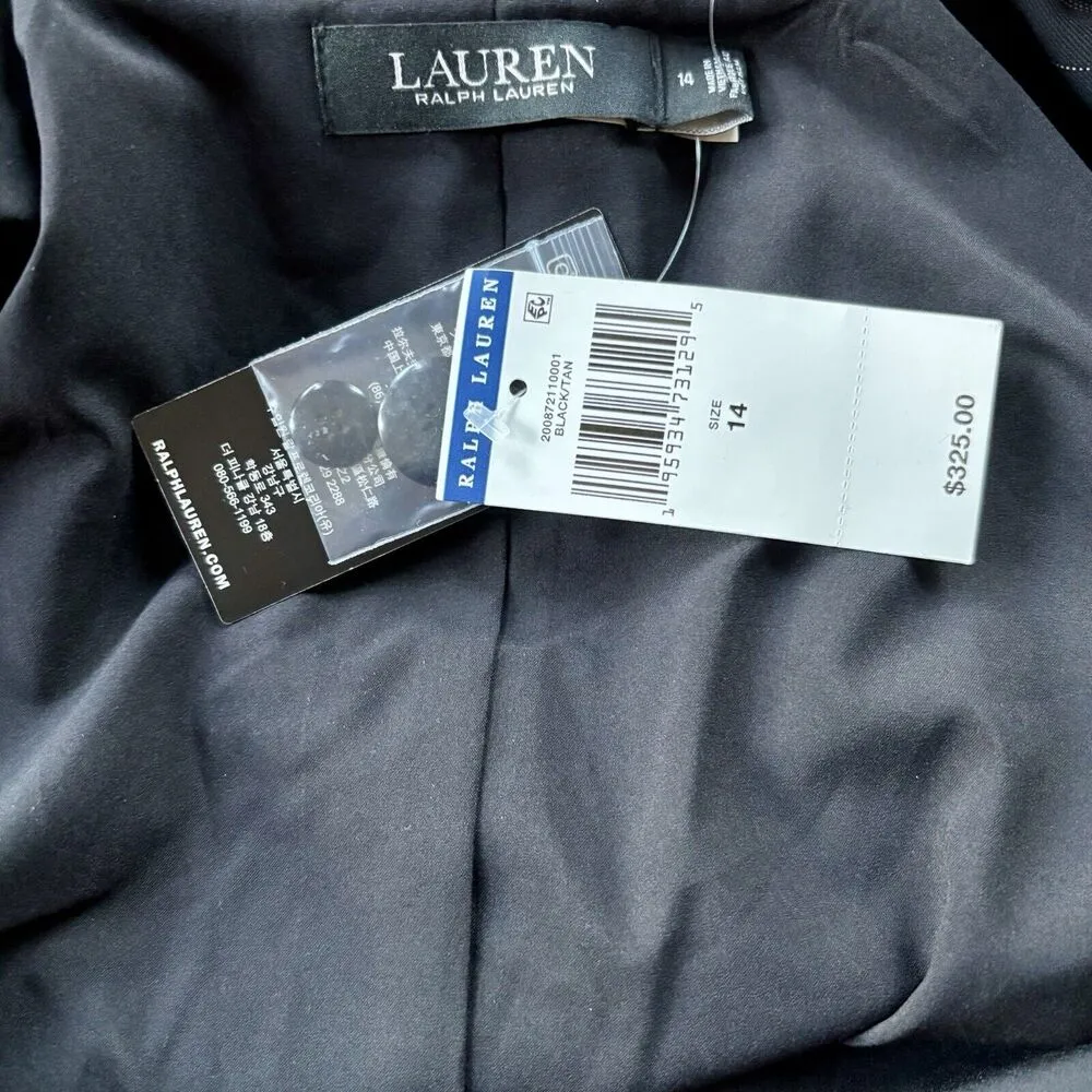 NWT Ralph Lauren Black Label Size 14 Pinstripe Blazer Jacket Career Ret$325 - Image 2