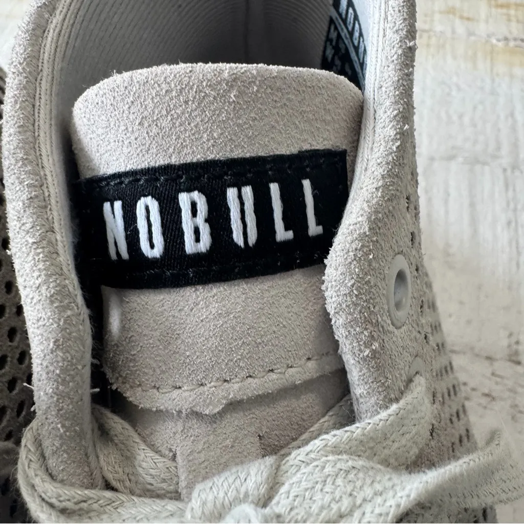 No Bull Suede Mid Trainers in Dust Women’s size 8.5 Men’s size 7 NoBull Sneakers - Image 4