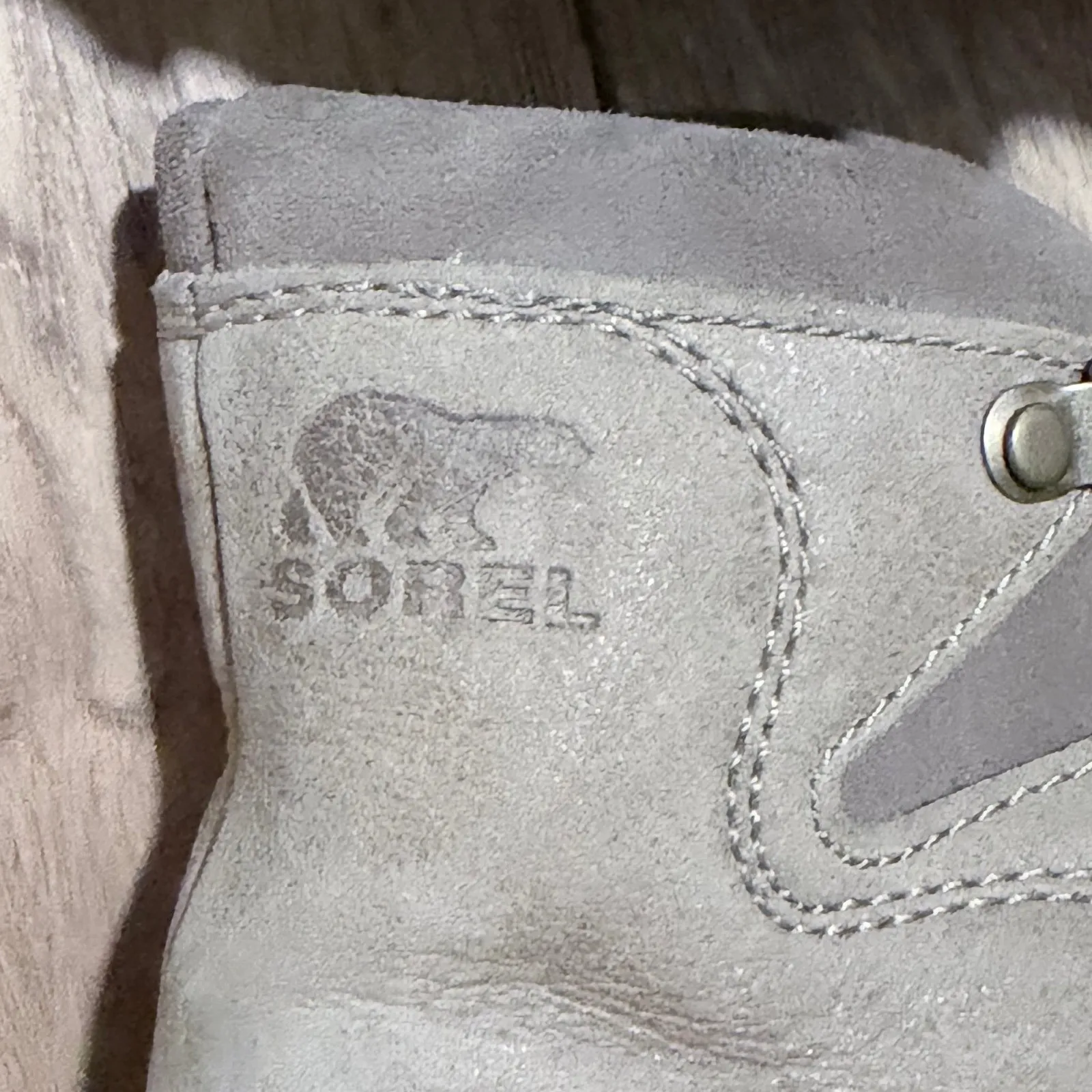 Sorel Womens 7 Boots Sneakchic Alpine Suede Lace Up Ankle Hiking Outdoor Shoes - Image 2