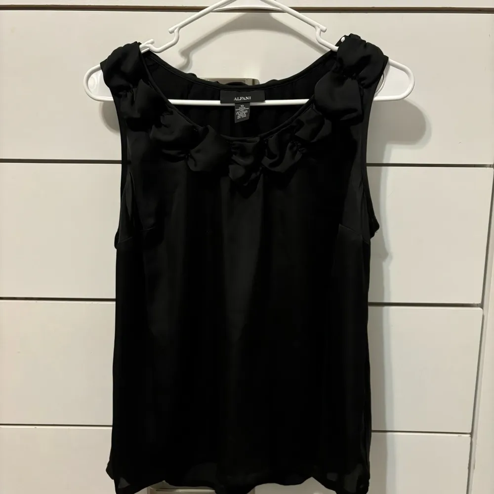 Alfani  Black Trim Tank - Image 2