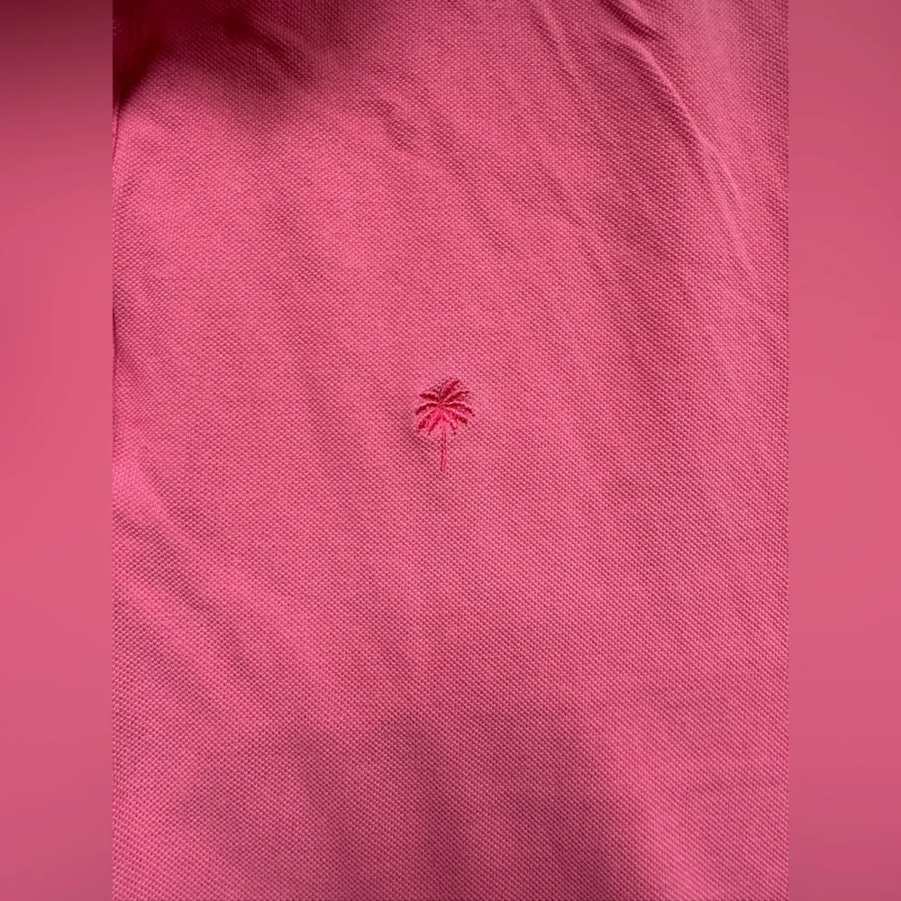 Vintage 90s Lily Pulitzer pink logo preppy polo shirt, size XL - Image 3
