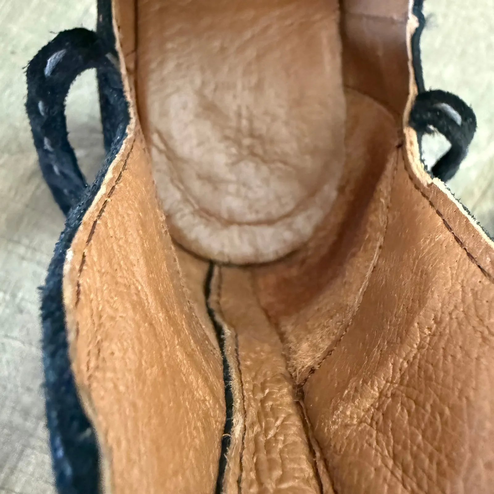 Frye Suede Naomi Pickstitch Ankle Booties Leather‎ Accent Size 9 Cowgirl Western - Image 7